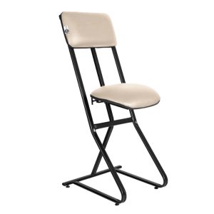 Banqueta para Seguranças, Vigilantes e Vigias Linha Security Bege