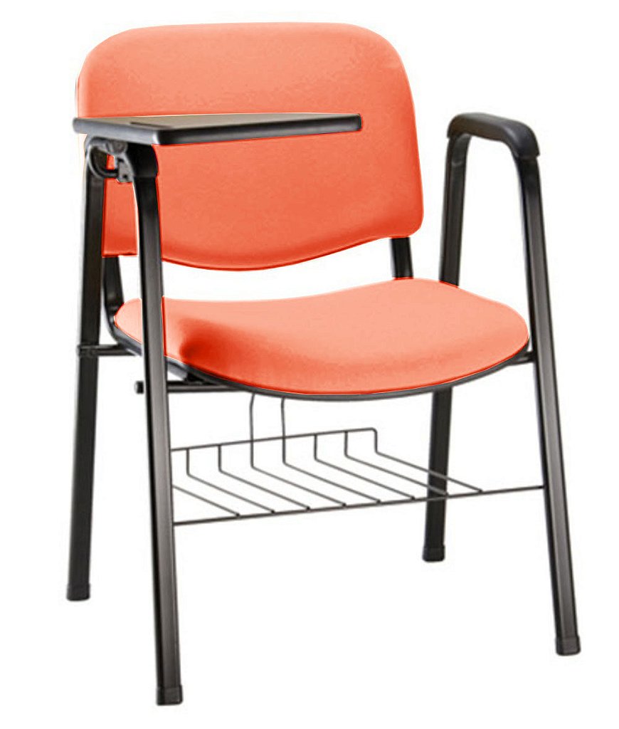 Cadeira Escolar Universitária para Auditórios Linha Hotel Vermelho