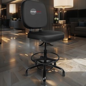 Cadeira Caixa Alta que Suporta até 250kg para Porteiros e Obesos, ideal para Portaria de Prédios e Condomínios