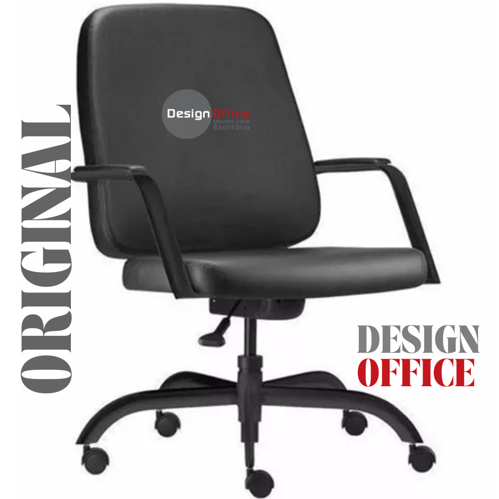 Cadeira que Suporta até 250kg Giratória para Obesos e Porteiros, ideal para Escritório e Portaria de Prédios e Condomínios - Imagem 6