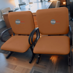 02 Cadeiras que suporta até 300kg para Obesos Super Reforçada – Ideal para atendimento ao Público em Clínicas, Hospitais