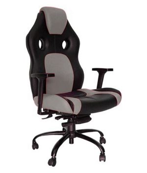Cadeira Gamer para Escritório Linha Gamer Racing Cinza Claro