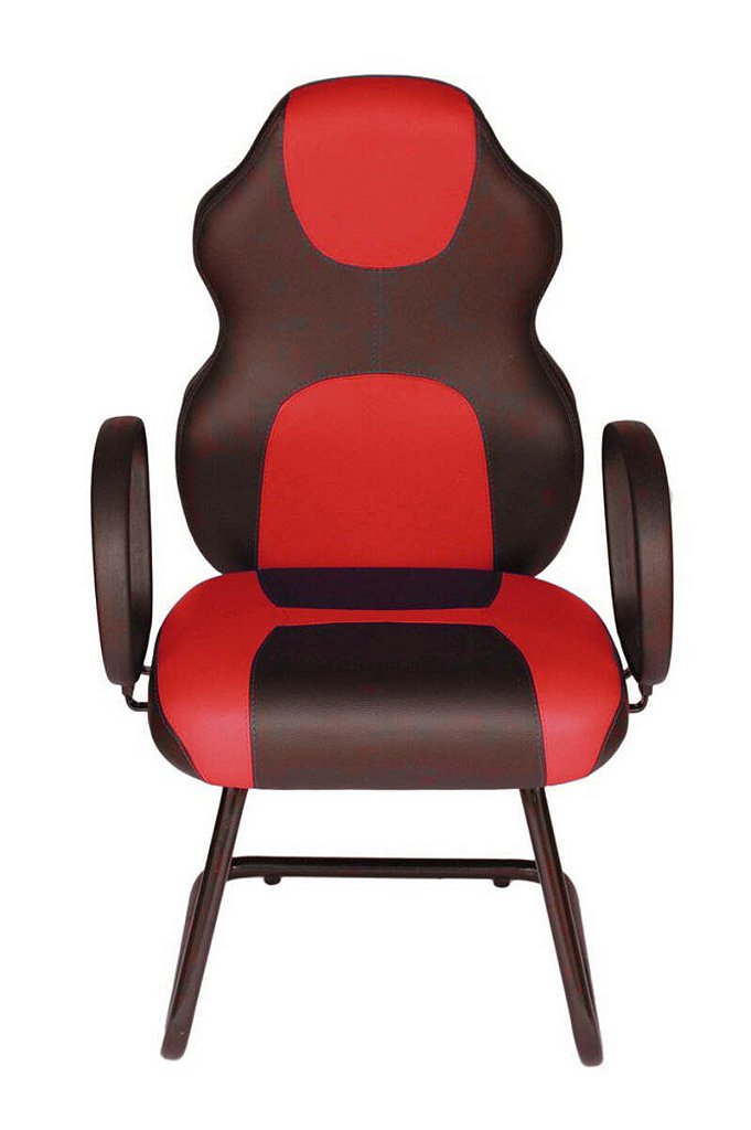 Cadeira Gamer Interlocutor Linha Gamer Racing Vermelho - Imagem 2