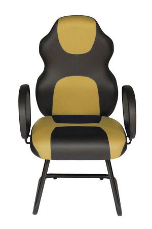 Cadeira Gamer Interlocutor Linha Gamer Racing Amarelo