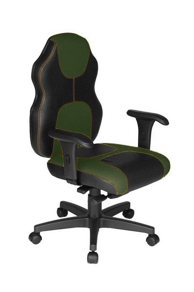 Cadeira Gamer Diretor Linha Gamer Racing Verde - Imagem 3