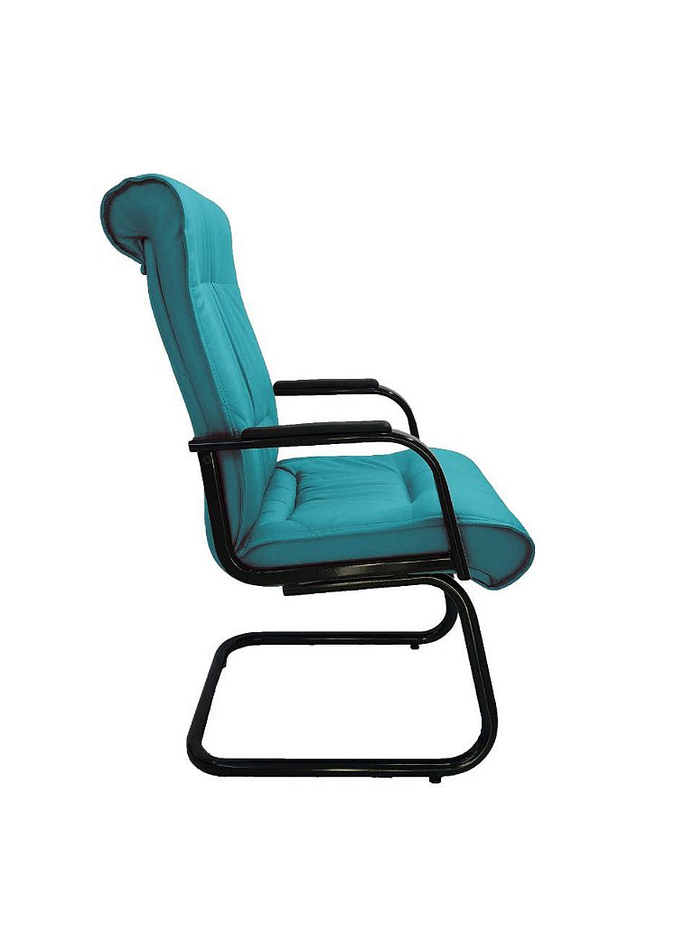 Cadeira Interlocutor para Escritório Linha Itália Verde - Imagem 3