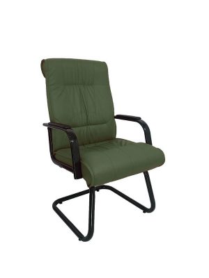Cadeira Interlocutor para Escritório Linha Itália Verde