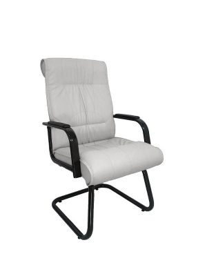 Cadeira Interlocutor para Escritório Linha Itália Branco