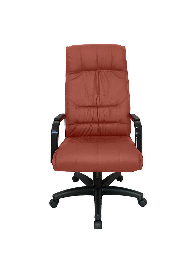 Cadeira Presidente para Escritório Linha Itália Vermelho - Imagem 2