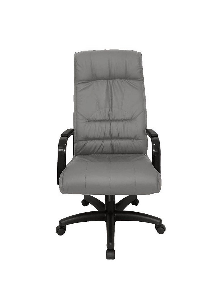 Cadeira Presidente para Escritório Linha Itália Cinza - Imagem 2