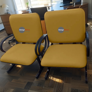 02 Cadeiras que suporta até 300kg para Obesos Super Reforçada – Ideal para atendimento ao Público em Clínicas, Hospitais