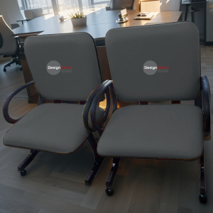 02 Cadeiras que suporta até 300kg para Obesos Super Reforçada – Ideal para atendimento ao Público em Clínicas, Hospitais