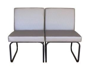 Sofá para sala de espera e recepção Linha Foggia Bege