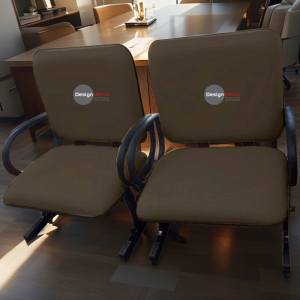 02 Cadeiras que suporta até 300kg para Obesos Super Reforçada – Ideal para atendimento ao Público em Clínicas, Hospitais