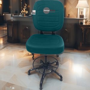 Cadeira Caixa Alta que Suporta até 250kg para Porteiros e Obesos, ideal para Portaria de Prédios e Condomínios