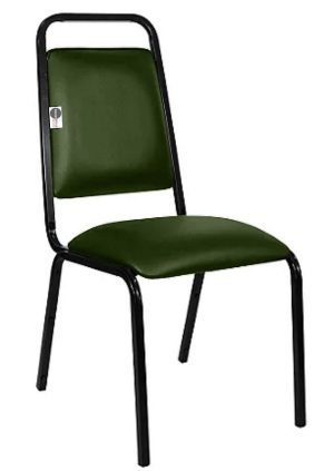 Cadeira Empilhável para Hotelaria Linha Hotel Fremont Verde