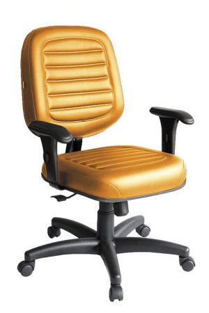 Cadeira Diretor para Escritório Linha Blenda Laranja