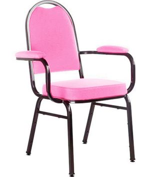 Cadeira com braços para Auditórios Linha Hotel Rosa