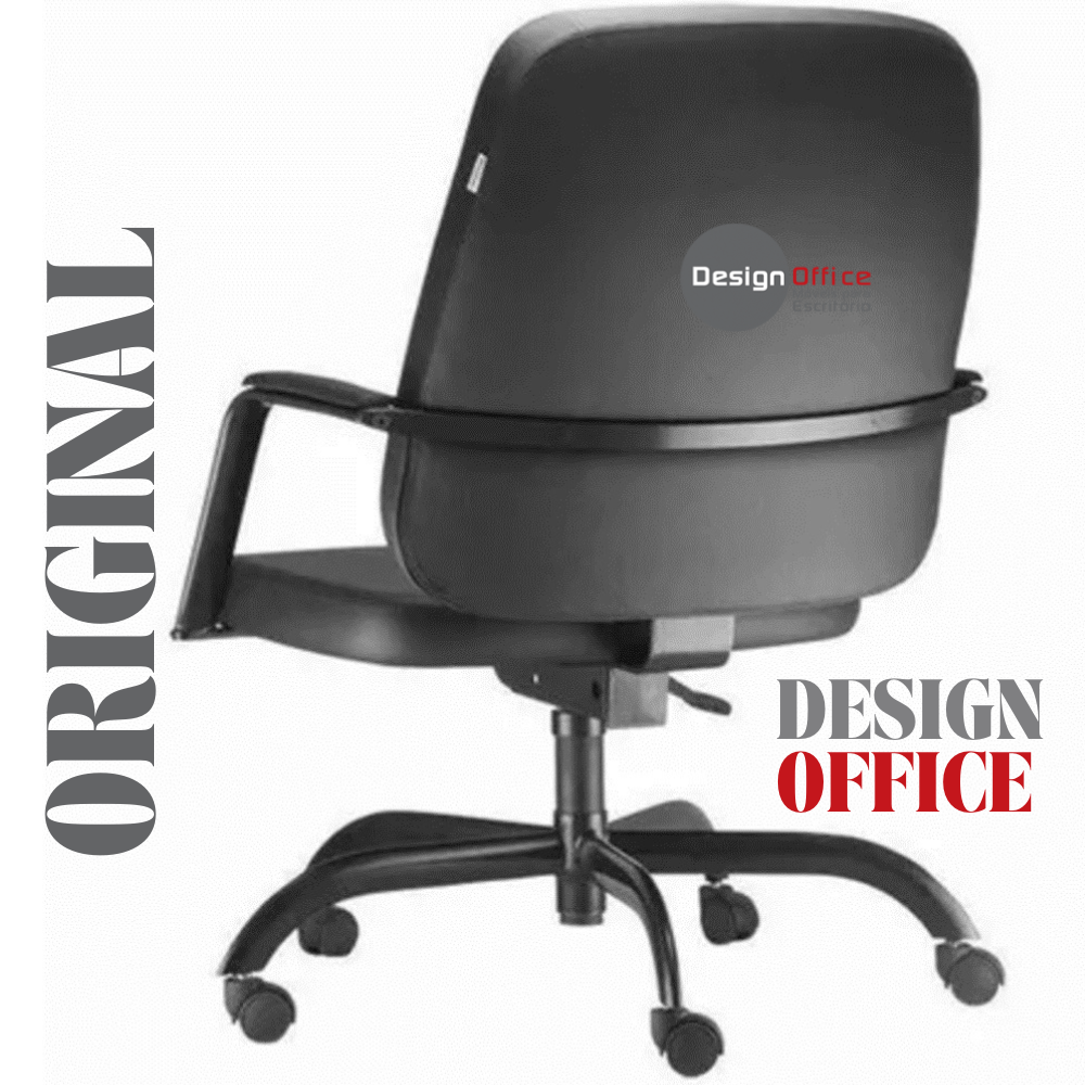 Cadeira que Suporta até 250kg Giratória para Obesos e Porteiros, ideal para Escritório e Portaria de Prédios e Condomínios - Imagem 9