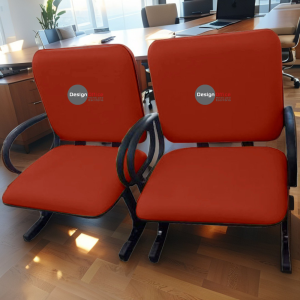 02 Cadeiras que suporta até 300kg para Obesos Super Reforçada – Ideal para atendimento ao Público em Clínicas, Hospitais