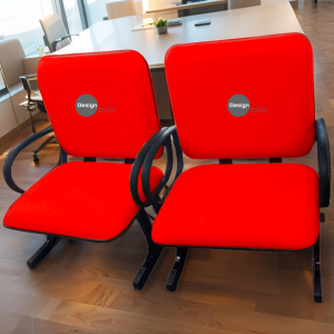 02 Cadeiras que suporta até 300kg para Obesos Super Reforçada – Ideal para atendimento ao Público em Clínicas, Hospitais