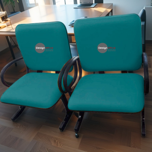 02 Cadeiras que suporta até 300kg para Obesos Super Reforçada – Ideal para atendimento ao Público em Clínicas, Hospitais