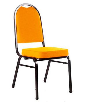 Cadeira para Hotel e Auditório Linha Hotel Laranja