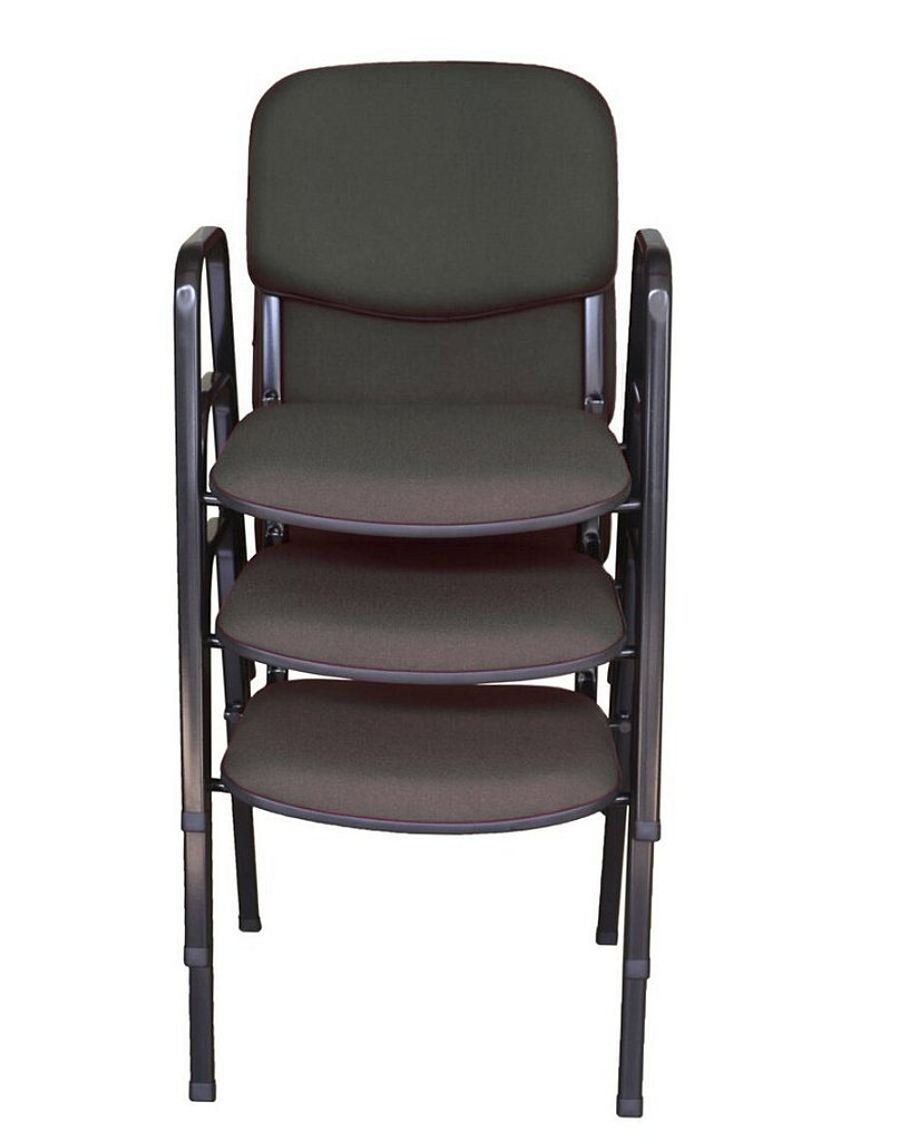 03 Cadeiras para Auditórios Linha Hotel Auditório Cinza - Imagem 2