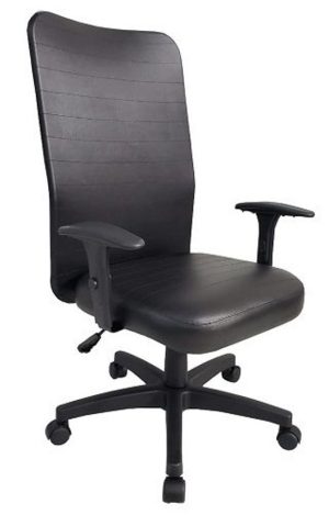 Cadeira Presidente para Escritório Linha Calábria Preto