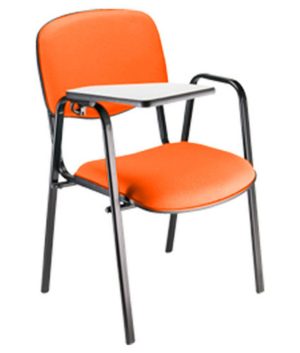 Cadeira Escolar Universitária para Auditórios Linha Hotel Laranja