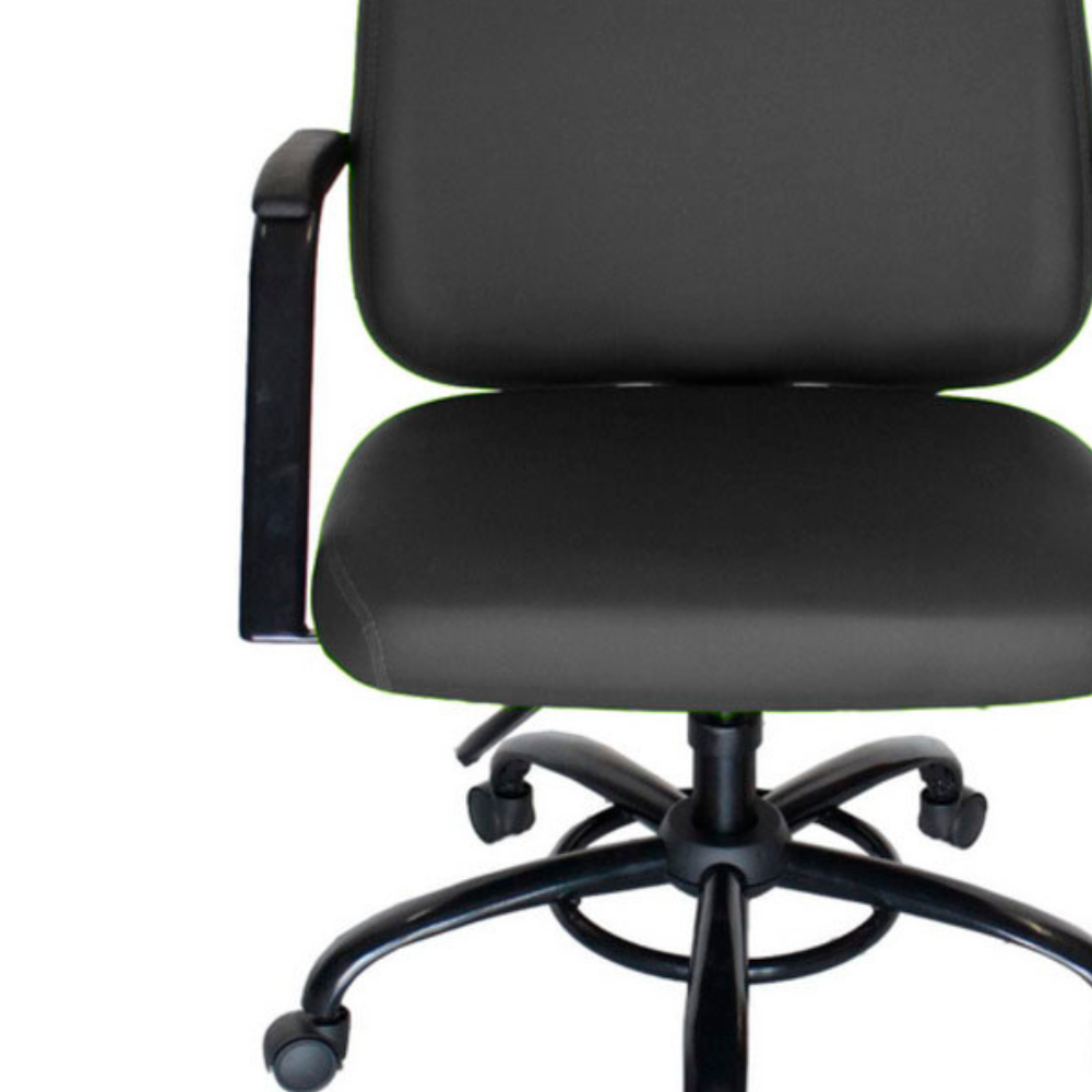 Cadeira que Suporta até 250kg Giratória para Obesos e Porteiros, ideal para Escritório e Portaria de Prédios e Condomínios - Imagem 5