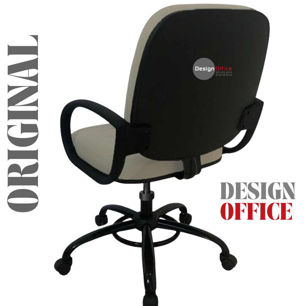 Cadeira que Suporta até 250kg Giratória para Obesos e Porteiros, ideal para Escritório e Portaria de Prédios e Condomínios - Imagem 7