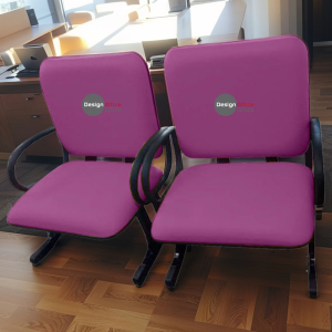 02 Cadeiras que suporta até 300kg para Obesos Super Reforçada – Ideal para atendimento ao Público em Clínicas, Hospitais