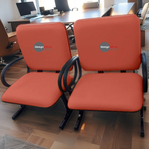 02 Cadeiras que suporta até 300kg para Obesos Super Reforçada – Ideal para atendimento ao Público em Clínicas, Hospitais