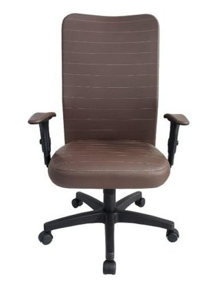 Cadeira Presidente para Escritório Linha Calábria Marrom