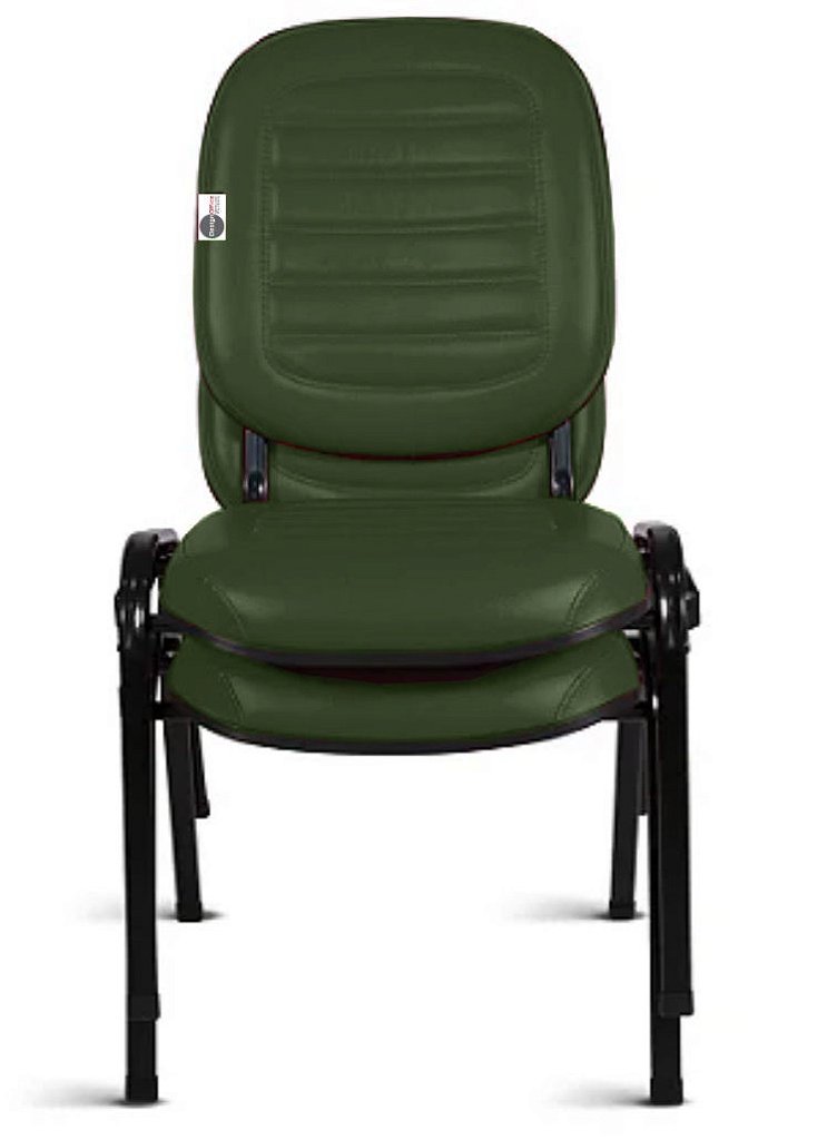Cadeira Empilhável para Igrejas Evangélicas Linha Holy Verde - Imagem 8