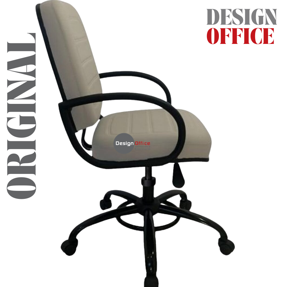 Cadeira que Suporta até 250kg Giratória para Obesos e Porteiros, ideal para Escritório e Portaria de Prédios e Condomínios - Imagem 9