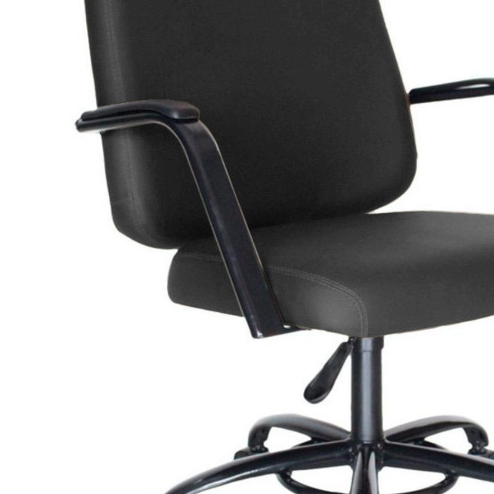 Cadeira que Suporta até 250kg Giratória para Obesos e Porteiros, ideal para Escritório e Portaria de Prédios e Condomínios - Imagem 6