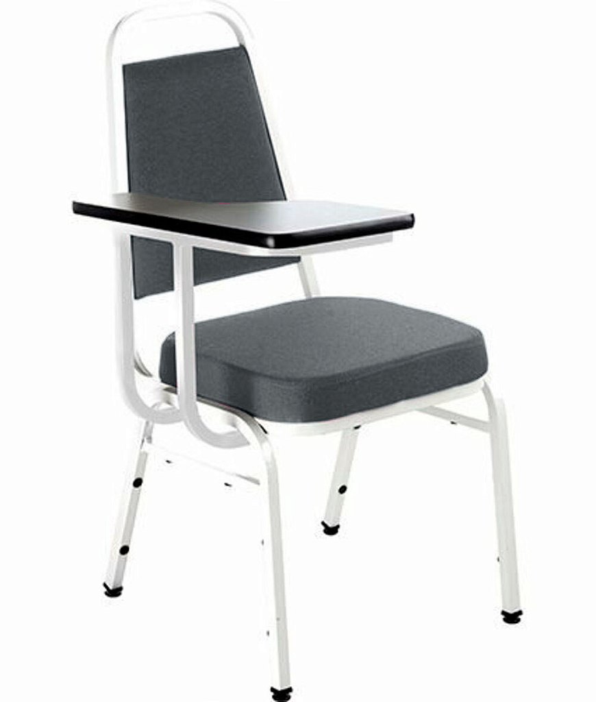 Cadeira Universitária Empilhável Linha Hotel Plus Cinza
