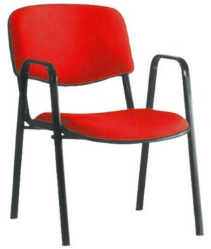 Cadeira para Auditórios Linha Hotel Auditório Vermelho