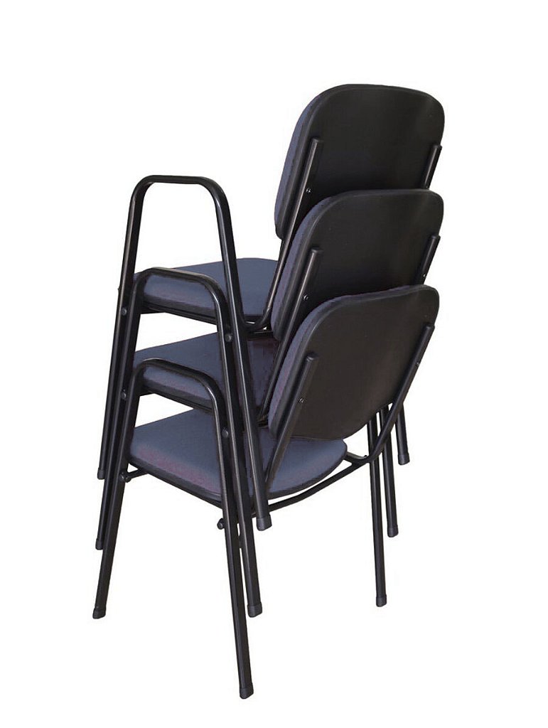 03 Cadeiras para Auditórios Linha Hotel Auditório Azul - Imagem 3