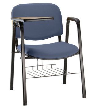 Cadeira Escolar Universitária para Auditórios Linha Hotel Azul