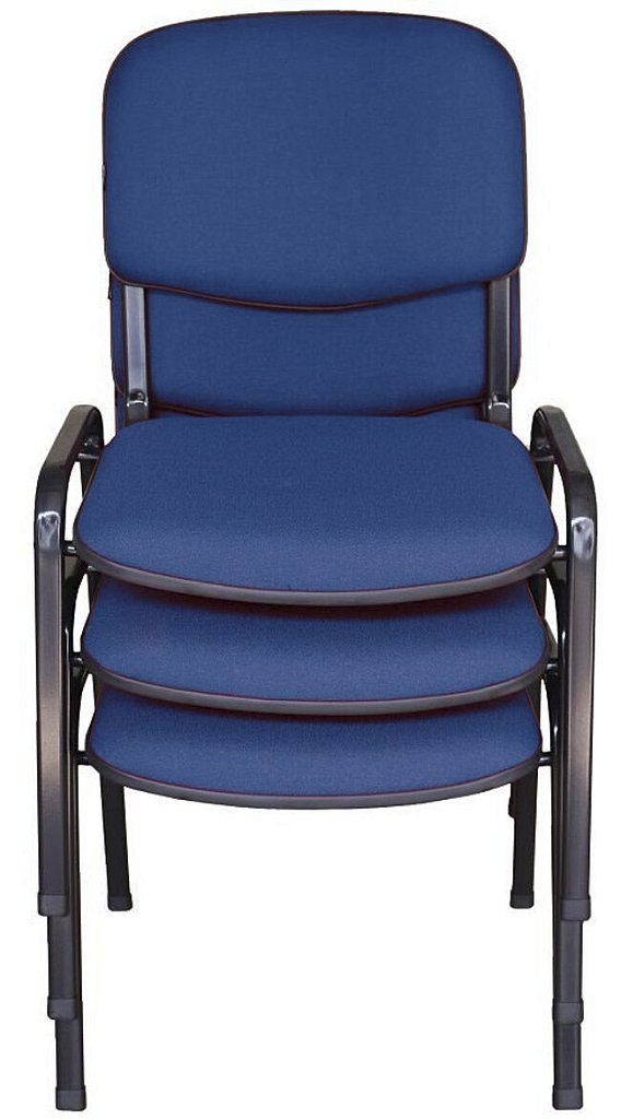 03 Cadeiras para Auditórios Linha Hotel Auditório Azul - Imagem 2