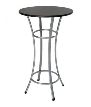 Mesa Bistrô para Escritório ou Home Office Linha Pratto Preto