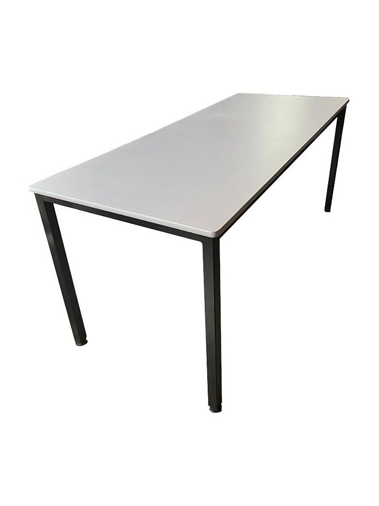 Mesa para Refeitório de 2,40 Metros para 08 lugares Linha Rossi Cinza - Imagem 4