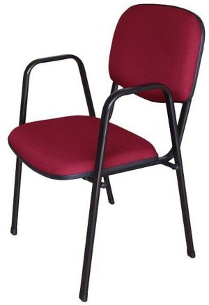 Cadeira para Auditórios Linha Hotel Auditório Vermelho