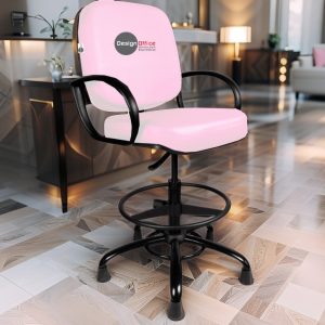 Cadeira Caixa Alta que Suporta até 250kg para Porteiros e Obesos, ideal para Portaria de Prédios e Condomínios