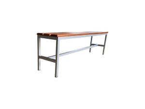 Banco para Vestiário de 2 Metros com 03 Ripas de Madeira