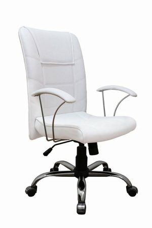 Poltrona Presidente Ergonômica  Linha Vivara Branco