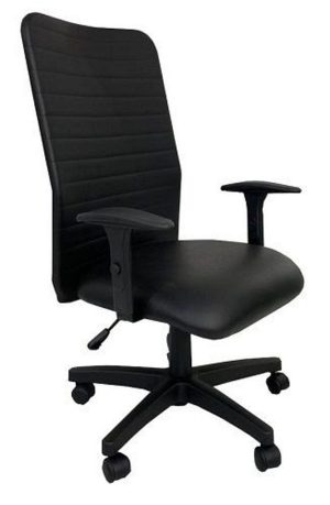 Cadeira Presidente para Escritório Linha Livrono Preto